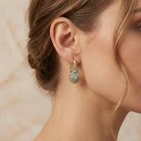 Orecchini con turchese | Oro
