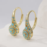 Orecchini con turchese | Oro