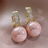 Orecchini con brillanti rosa | Oro