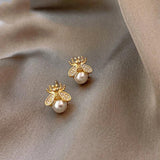 Orecchini in perle e brillanti | Oro