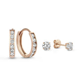 Orecchini in pietra Dara brillante | Oro