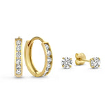 Orecchini in pietra Dara brillante | Oro