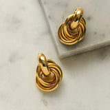 Orecchini intrecciati | Oro