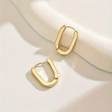 Orecchini geometrici eleganti | Oro