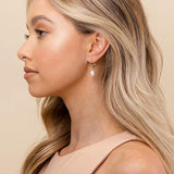 Orecchini pendenti in perle | Oro