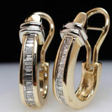 Orecchini rétro e diamante | Oro