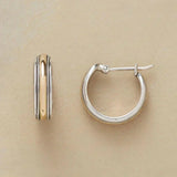 Orecchini vintage linea | Oro