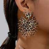 Orecchini vintage con spine | Oro