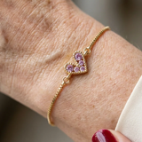 Bracciale amore rosé | Oro