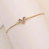 Bracciale amore rosé | Oro
