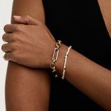 Bracciale Barrette | Oro bianco