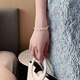 Bracciale « Céline » con margherite | Oro