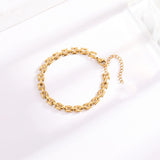 Bracciale a catena Orologio | Oro