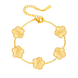 Bracciale charm Florielle bloom | Oro