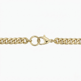 Bracciale cubano | Oro bianco
