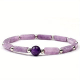 Bracciale « Gesine » con ametista | Oro