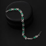 Bracciale Giada Bellini | Oro bianco