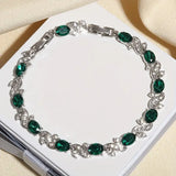 Bracciale Giada Bellini | Oro bianco