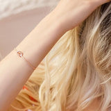 Bracciale infinito nodo d'amore | Oro