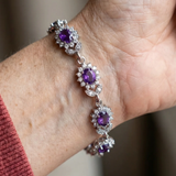 Bracciale Iris | Oro bianco