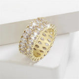 Bracciale grande in cristallo orientale | Oro