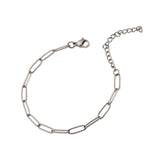 Bracciale a maglie di Venezia | Oro bianco