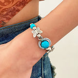 Bracciale Oasis Vol de papillon | Oro bianco
