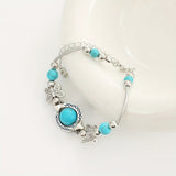 Bracciale Oasis Vol de papillon | Oro bianco