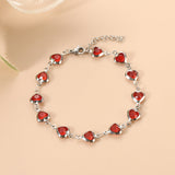 Bracciale Ophélie Grenatelle | Oro bianco