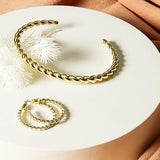 Bracciale torciglione | Oro