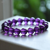 Bracciale Valeria con perle viola | Oro