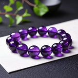 Bracciale Valeria con perle viola | Oro