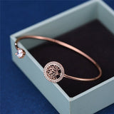 Bracciale regolabile albero della vita | Oro