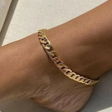 Bracciale con catena per vacanze al mare | Oro