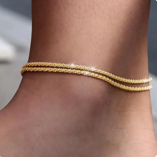 Bracciale con catena per vacanze al mare | Oro