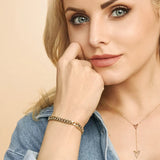 Bracciale cubano | Oro