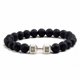 Bracciale di aromaterapia con pietre laviche | Oro