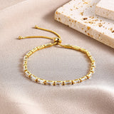 Bracciale da tennis Horizon | Oro