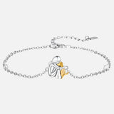 Bracciale della felicità regolabile, semplice e magico | Oro