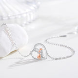 Bracciale della felicità regolabile, semplice e magico | Oro