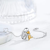 Bracciale della felicità regolabile, semplice e magico | Oro