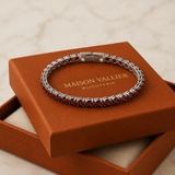 Bracciale da tennis | Oro bianco