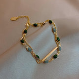 Bracciale doppio Charis | Oro