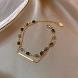 Bracciale doppio Charis | Oro