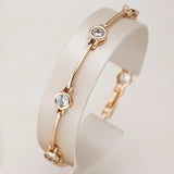 Bracciale elegante con brillanti | Oro