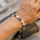 Bracciale elegante in margherite oceaniche | Oro