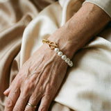 Bracciale elegante e margherite | Oro