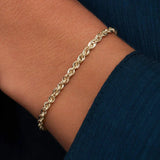 Bracciale a Catena Torcigliata | Oro