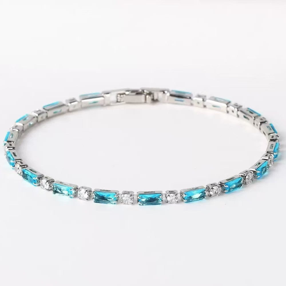 Bracciale in pietra turchese naturale | Oro