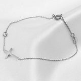 Bracciale "Foi" | Oro bianco